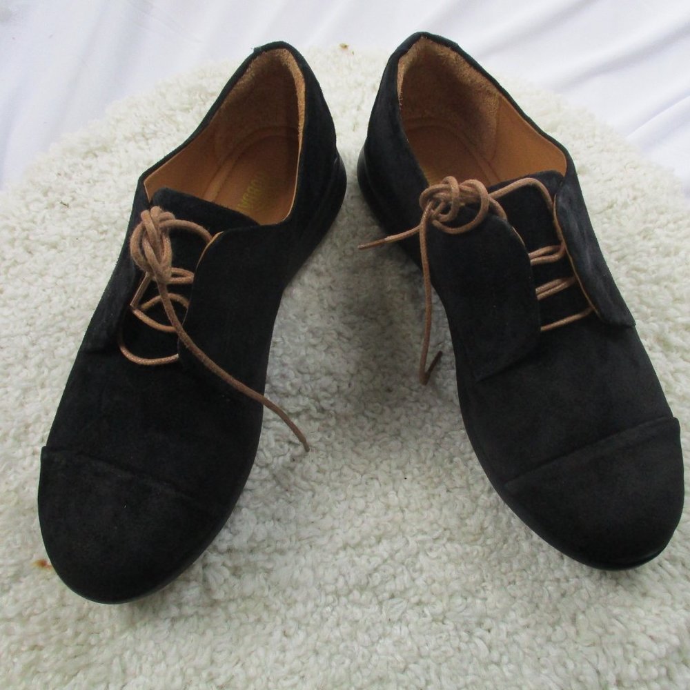 Samuel Hubbard Women's Sizes 5.5 - 10 Black Suede Freedom Shoes. FREE SHIPPING!